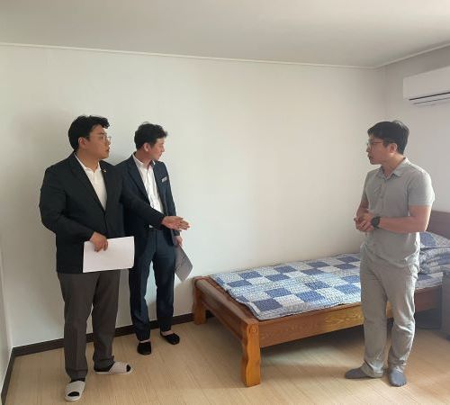 김호진 전남도의원 , ‘전라남도 발달장애인 긴급돌봄센터’ 방문