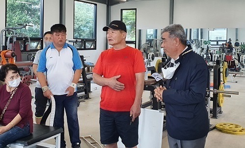 전남장애인체육회 역도 선수들 전국대회 앞두고 ‘구슬땀