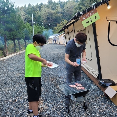  순천시장애인종합복지관 장애가정아동 성장멘토링 우리두리캠프 진행