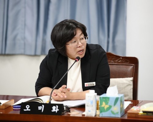 오미화 전남도의원, 돌봄서비스 이용자와 보호자 교육 필요하다