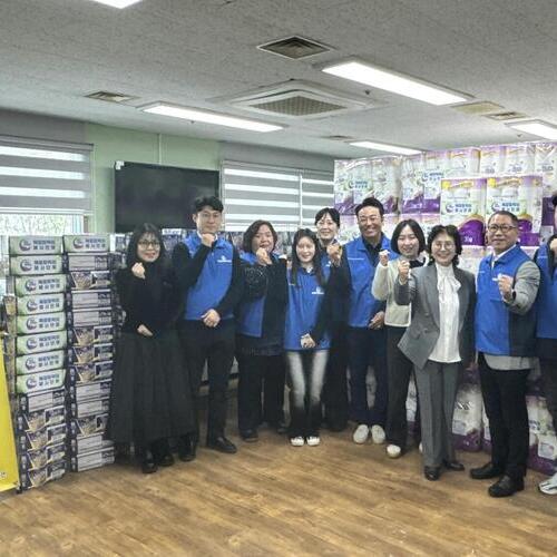  목포토박이봉사단, 목포시장애인종합복지관에 후원물품 전달