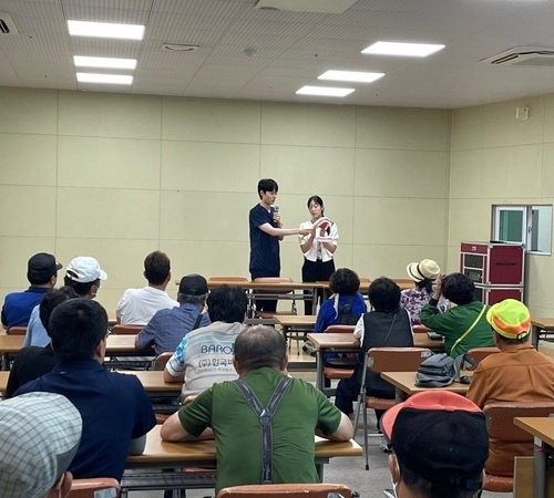 완도군장애인복지관, 완도군보건의료원 연계 구강보건교육 프로그램 진행