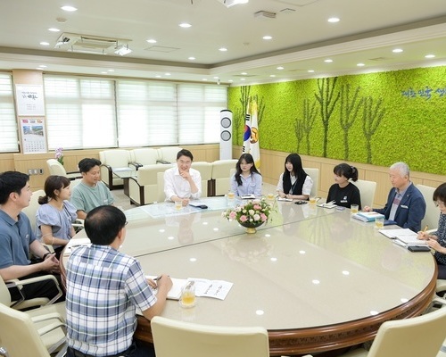 순천시, 새내기 민원담당 공무원 간담회 열어