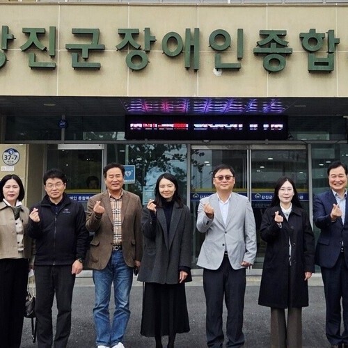 광주지법 장흥지원, 강진군장애인복지관 방문